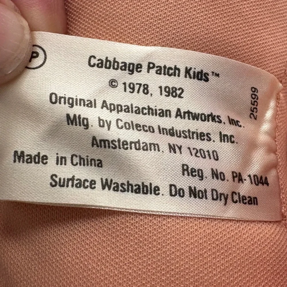 Cabbage Patch Kids vintage cabbage